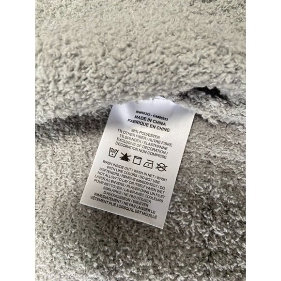 Nike Phoenix Cozy Boucle Long Knit Cardigan Size XS Women Grey FD4282-077 - Picture 6 of 6